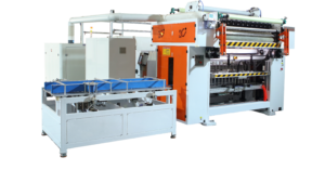 自动分叠底部抽折叠机